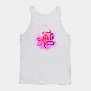 Happy Holi Celebration India Hindu Matching Men Women Kids Tank Top